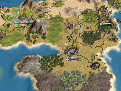 Screenshot from Sid Meier's Civilization IV.  Image and software © 2K Games 2005.  Used with permission.