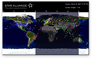 Star Alliance screen saver